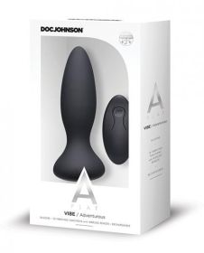 A Play Vibe Rechargeable Adventurous Anal Plug Remote Black